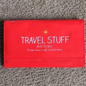 Travel document holder